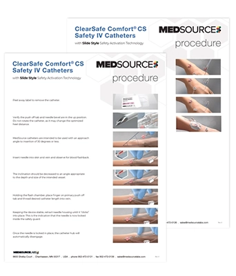 ClearSafe Comfort CS Procedure