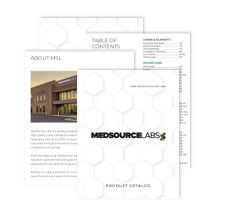 MedSource Labs catalog