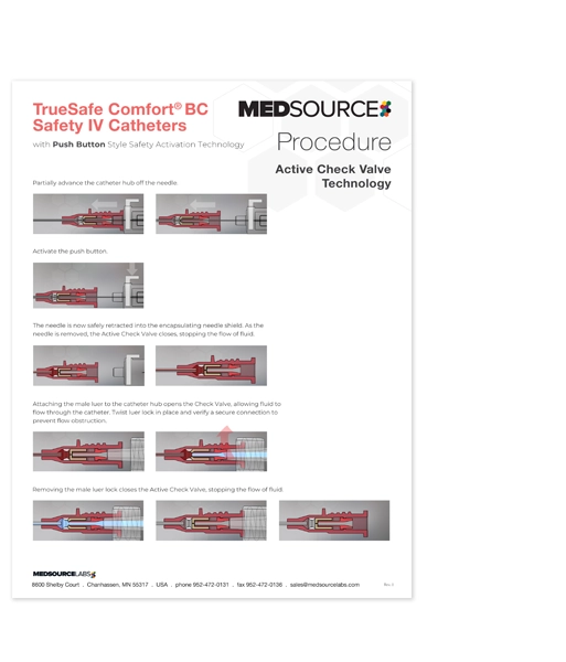 TrueSafe Comfort BC Procedure